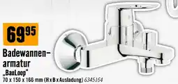 Hornbach GROHE Badewannenarmatur „BauLoop" Angebot