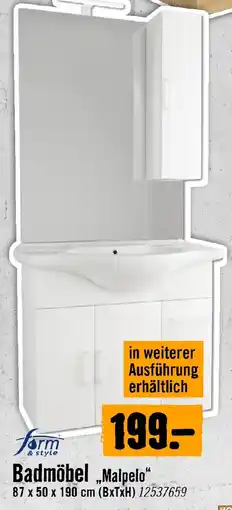 Hornbach form & style Badmöbel „Malpelo" Angebot