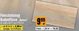 Hornbach Feinsteinzeug Bodenfliese „Rovere" Angebot