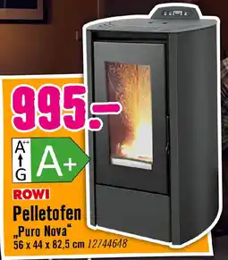 Hornbach ROWI Pelletofen "Puro Nova" Angebot