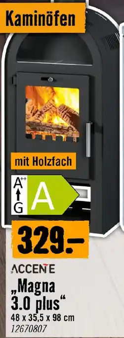 ACCENTE Kaminöfen „Magna 3.0 plus"