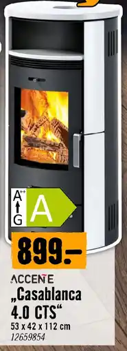 Hornbach ACCENTE Kaminöfen ,,Casablanca 4.0 CTS" Angebot