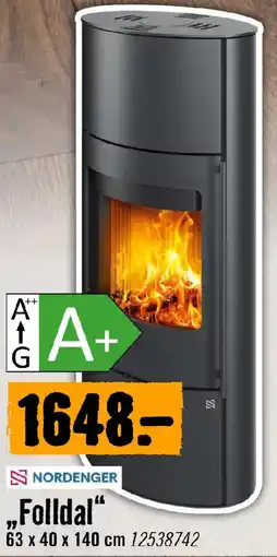 Hornbach NORDENGER Kaminöfen „Folldal" Angebot