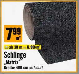 Hornbach Teppichboden, Meterware Schlinge "Matrix" Angebot