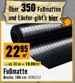 Hornbach Fußmatte Angebot