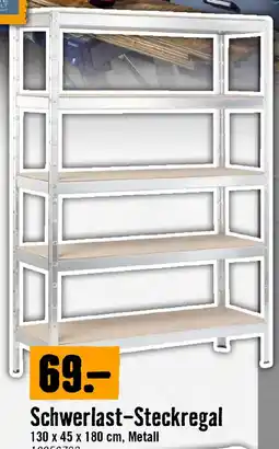 Hornbach Schwerlast-Steckregal Angebot