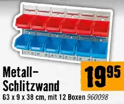 Hornbach Metall-Schlitzwand Angebot