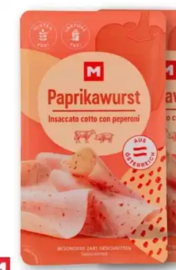 MPreis M Paprikawurst Angebot