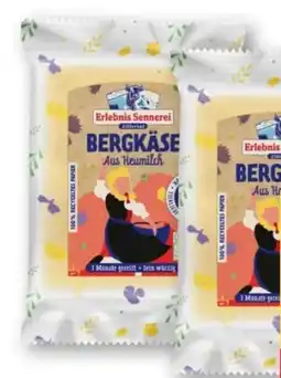 MPreis Erlebnis Sennerei Zillertal Bergkäse Angebot