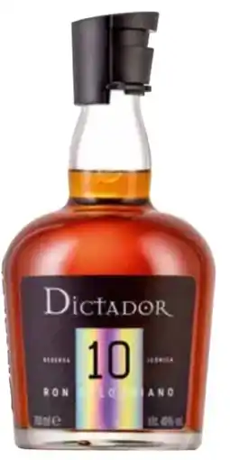 Transgourmet Dictador Ron Colombiano 10 Years Reserva Angebot