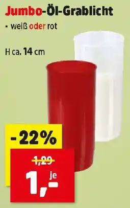 Thomas Philipps Jumbo-Öl-Grablicht Angebot