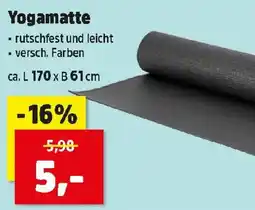 Thomas Philipps Yogamatte Angebot