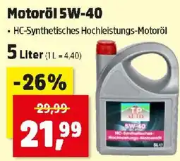 Thomas Philipps Motoröl 5W-40 Angebot