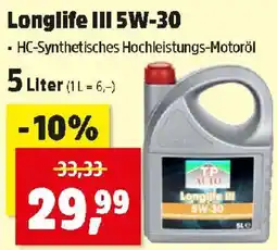 Thomas Philipps TP AUTO Longlife III 5W-30 Angebot