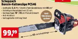 Thomas Philipps Scheppach Benzin-Kettensäge PCS46 Angebot