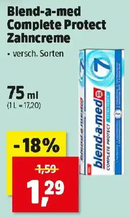 Thomas Philipps Blend-a-med Complete Protect Zahncreme Angebot