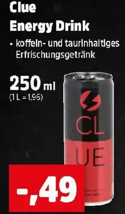 Thomas Philipps Clue Energy Drink Angebot