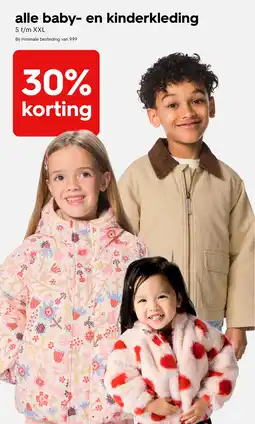 HEMA alle baby- en kinderkleding Angebot