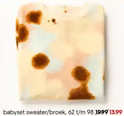 HEMA babyset sweater/broek Angebot