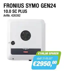 e-tec Fronius Symo Gen24 10.0 SC PLUS Angebot