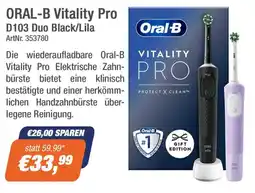 e-tec Oral-B Vitality Pro D103 Duo Black/Lila Angebot