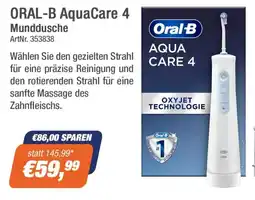 e-tec Oral-B AquaCare 4 Munddusche Angebot