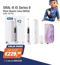 e-tec ORAL-B iO Series 9 Rose Quartz Luxe Edition Angebot