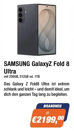 e-tec Samsung Galaxy Z Fold 8 Ultra Angebot
