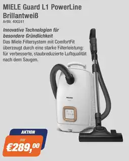 e-tec Miele Guard L1 PowerLine Brillantweiß Angebot