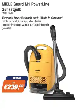 e-tec Miele Guard M1 PowerLine Sunsetgelb Angebot