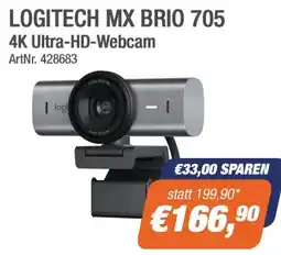 e-tec Logitech MX Brio 705 4K Ultra-HD-Webcam Angebot