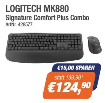 Logitech MK880 Signature Comfort Plus Combo