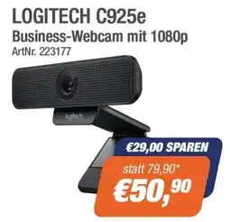e-tec Logitech C925e Business-Webcam mit 1080p Angebot