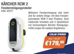 e-tec Kärcher RCW 2 Fensterreinigungsroboter Angebot