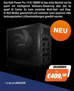 e-tec be quiet! Dark Power Pro 14 IO 1600W Angebot