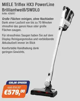e-tec Miele Triflex HX3 PowerLine Brilliantweiß/SWDLO Angebot