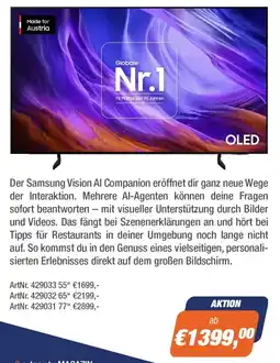 e-tec Samsung Vision AI Companion Angebot