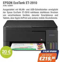 e-tec Epson EcoTank ET-2910 Angebot