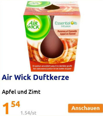 Action Air Wick Duftkerze Apfel Und Zimt Angebot