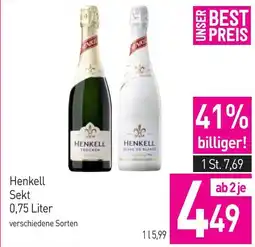 Sutterlüty Henkell Sekt Angebot