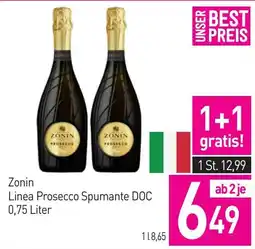 Sutterlüty Zonin Linea Prosecco Spumante DOC Angebot