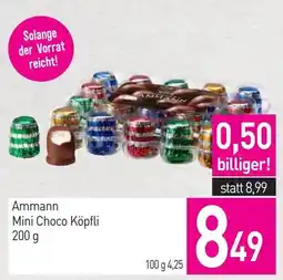 Sutterlüty Ammann Mini Choco Köpfli Angebot