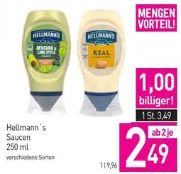 Sutterlüty Hellmann's Saucen Angebot