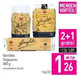 Sutterlüty Garofalo Teigwaren Angebot
