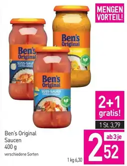 Sutterlüty Ben's Original Saucen Angebot