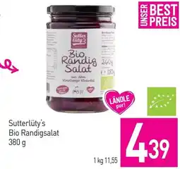 Sutterlüty Sutterlüty's Bio Randigsalat Angebot