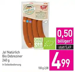Sutterlüty Ja! Natürliche Bio Debreziner Angebot