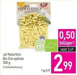 Sutterlüty Ja! Natürlich Bio Eierspätzle Angebot