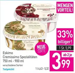 Sutterlüty Eskimo Cremissimo Spezialitäten Angebot