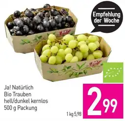 Sutterlüty Ja! Natürlich Bio Trauben Angebot